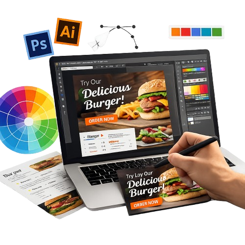 Graphic Design Service for Food Business